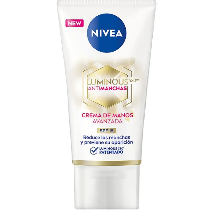 Crema mani Nivea Luminous 630 antimacchia Spf15 50ml