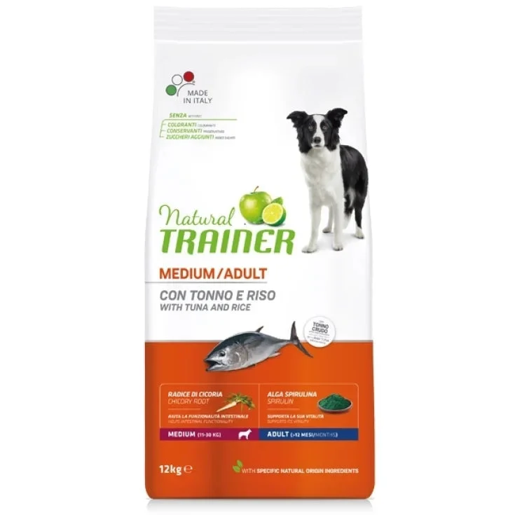 Affinity petcare italia srl Natural Adult Medium Con Tonno E Riso - 3Kg