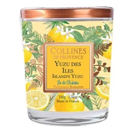 Collines de Provence Vela Perfumada Yuzu Isleño 180g