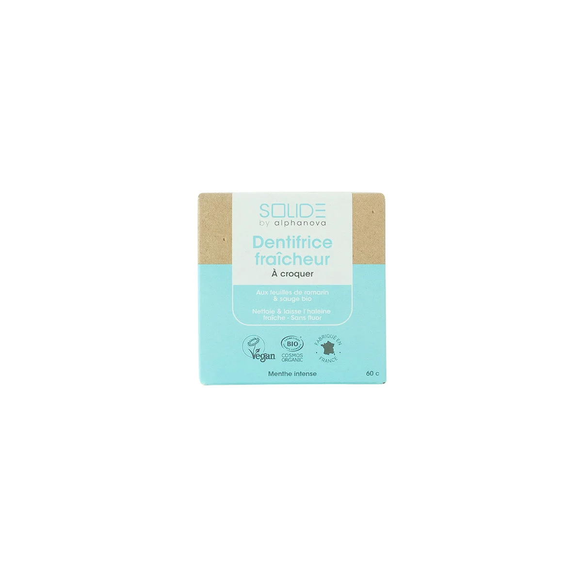 Alphanova Solido Dentifricio Freschezza Masticabile x60