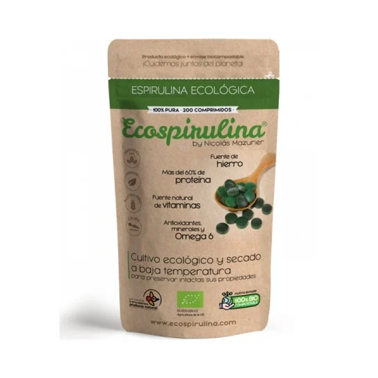 Ecospirulina Spirulina Pura 160comp