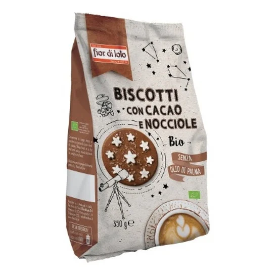 Fior di Loto Biscotti Cacao Nocciola 350g