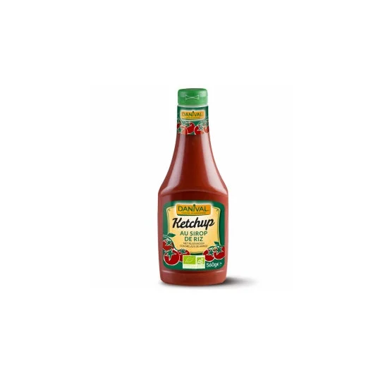 Ketchup senza zucchero Danival Bio 560 g
