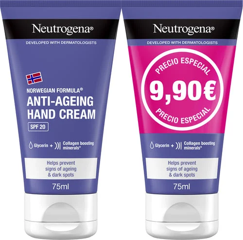 Neutrogena Crema mani anti-age Spf 20 Doppia 75ml