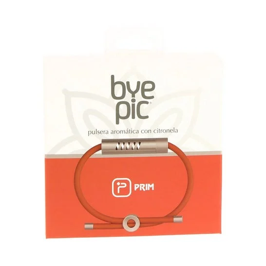 Prim Byepic Pulsera Aromática Citronela Cordón Naranja 1 ud