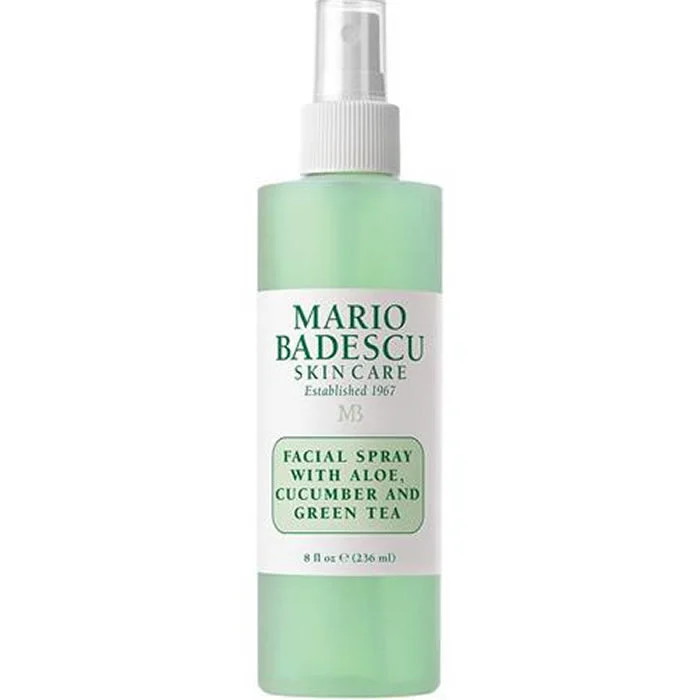 Mario Badescu Spray viso con aloe, cetriolo e tè verde rinfrescante per pelli stanche 236 ml