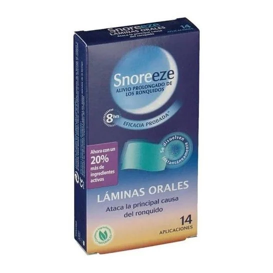 Snoreeze piastre orali 14ud