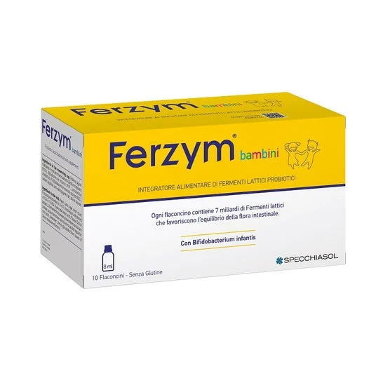 Specchiasol Ferzym Bambini Fiale 10x8ml