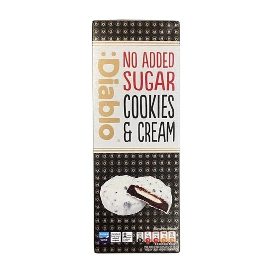 :Diablo Biscotti alla Crema di Cioccolato Bianco 128g