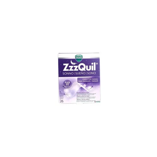 Zzzquil Sono Tiras Nasais 26 Unidades