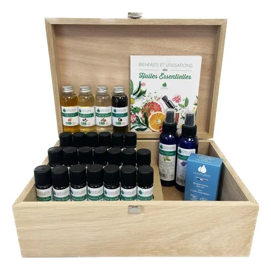 Voshuiles Beneficios y Usos Cofre Aromaterapia Bio