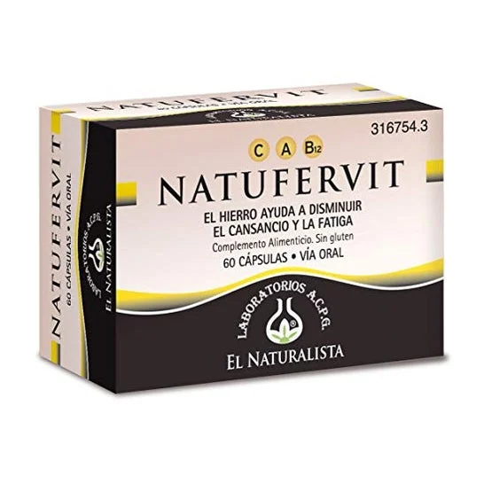 El Naturalista Natufervit 60caps