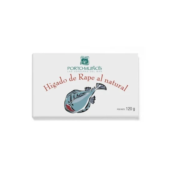 Porto Muiños Fegato di Rana Pescatrice Bio Naturale 120g