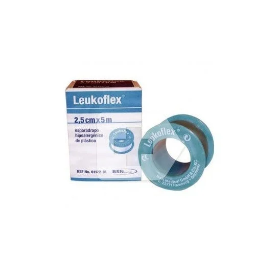 Nastro adesivo plastico anallergico Leukoflex 5MX2