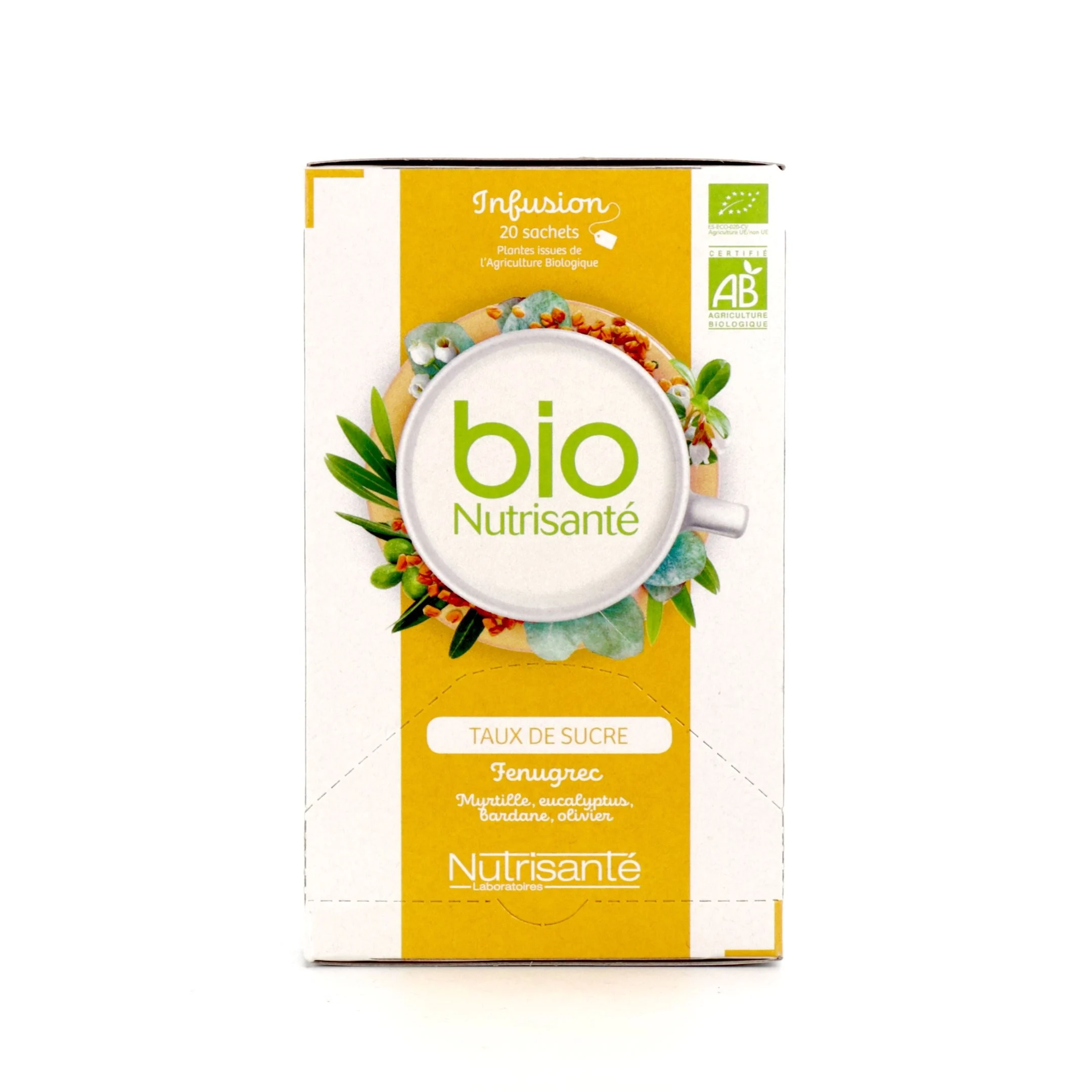 Bio Nutrisanté Infuso Tasso Zucchero 20 bustine