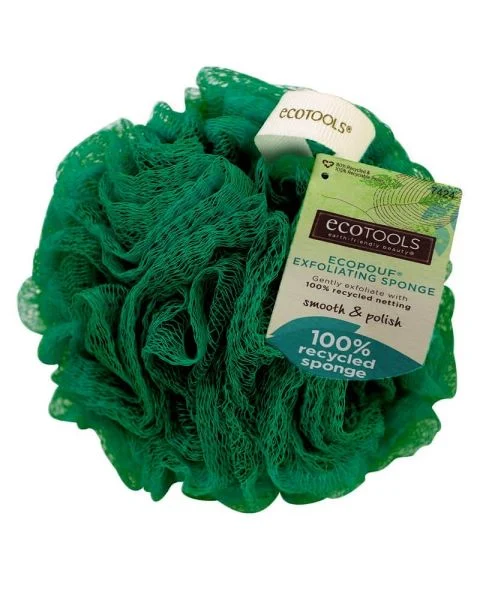 Ecotools Ecopouf Exfoliating Sponge - Mørkegrøn 7424