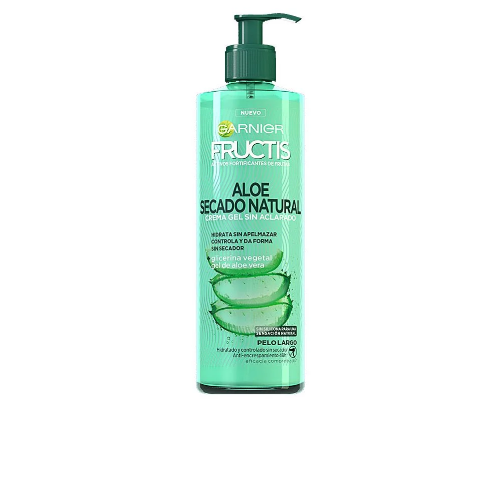 FRUCTIS ALOE SECADO NATURAL crema gel sin aclarado