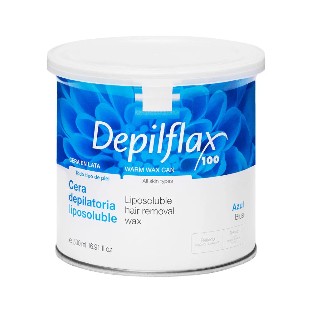 Depilflax Cera Depilatoria Lattina 500 Ml Azulene