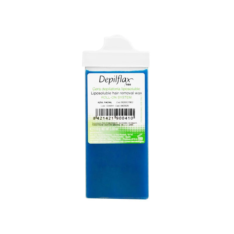 Depilflax Cera Depilatoria Viso Azulene 110 G