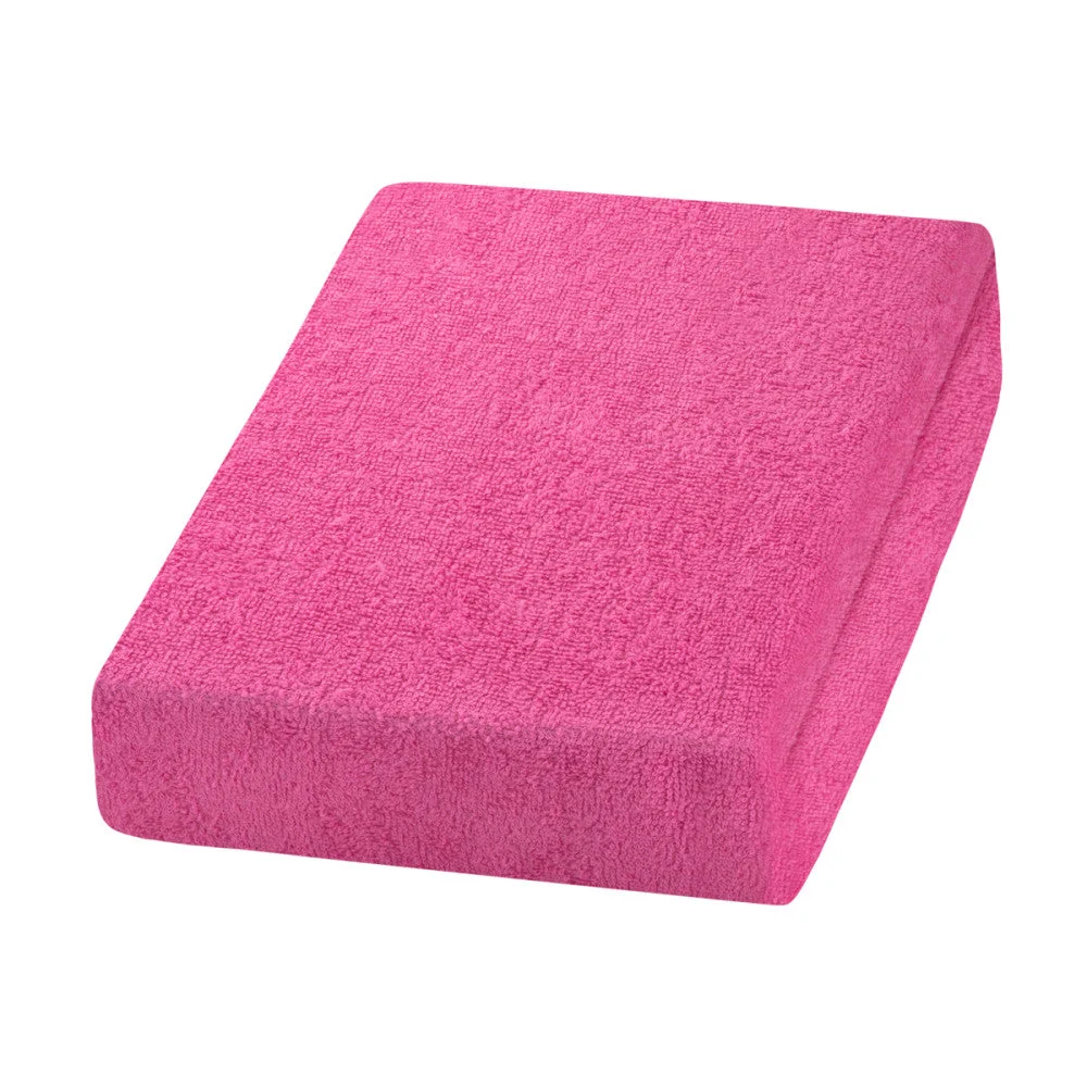 Activeshop Lenzuolo In Spugna Rosa