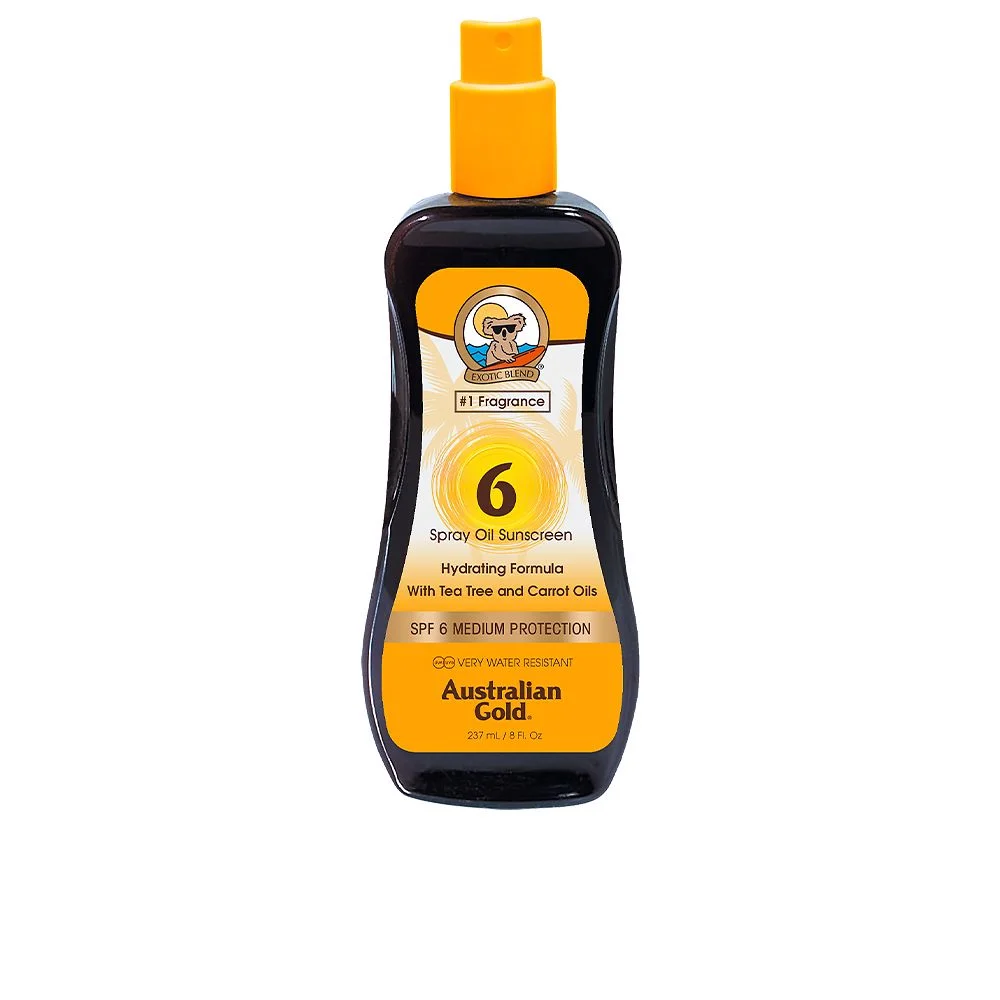SPRAY OIL SUNSCREEN carrot formula SPF6