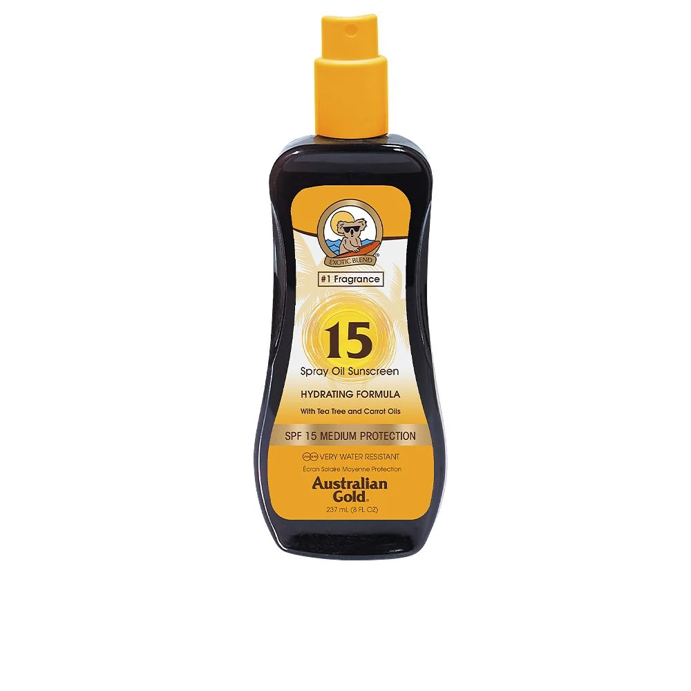SPRAY OIL SUNSCREEN hydrating formula SPF15