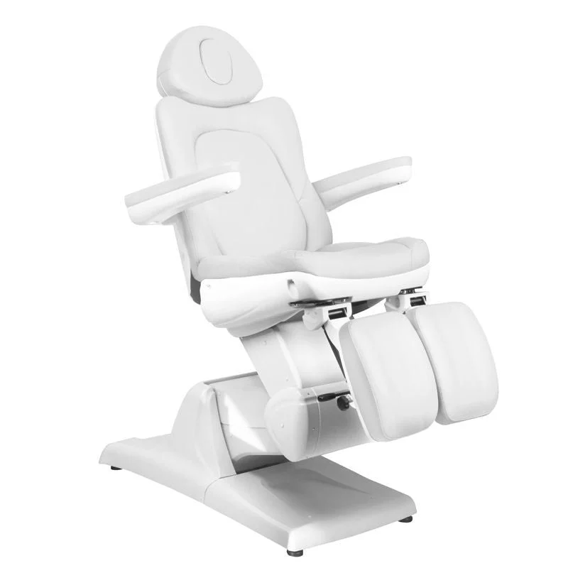 Sedia Cosmetica Elettrica Azzurro 870S Pedi 3 Strong Bianca