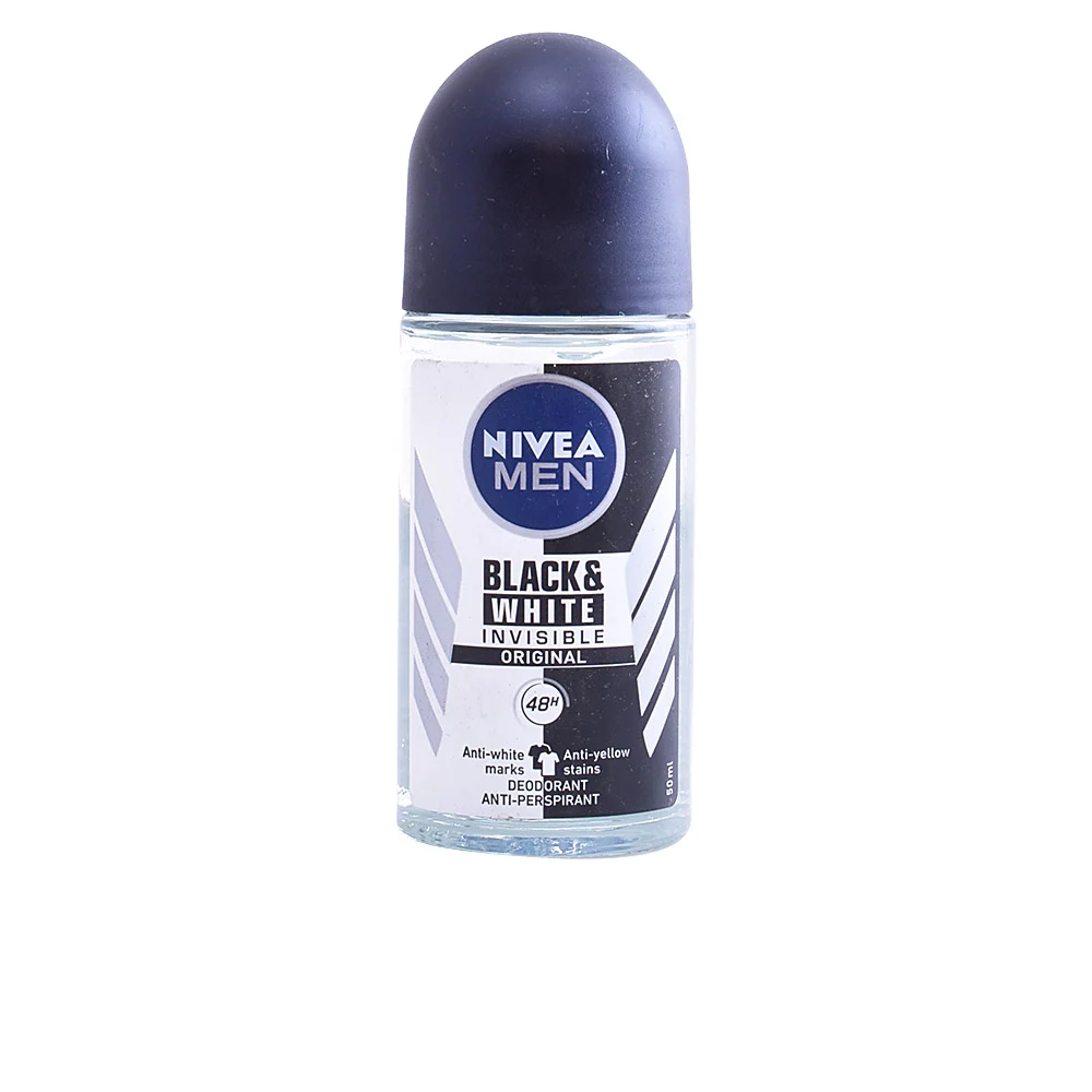 MEN BLACK & WHITE INVISIBLE anti-perspirant roll-on