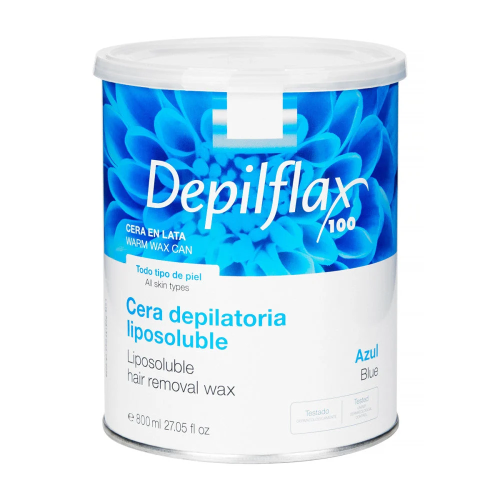 Depilflax Cera Depilatoria Lattina 800 Ml Azulene