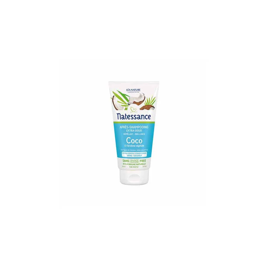 Natessance Dopo Shampoo E Cheratina Vegetale Tutti I Tipi Di Capelli 150ml