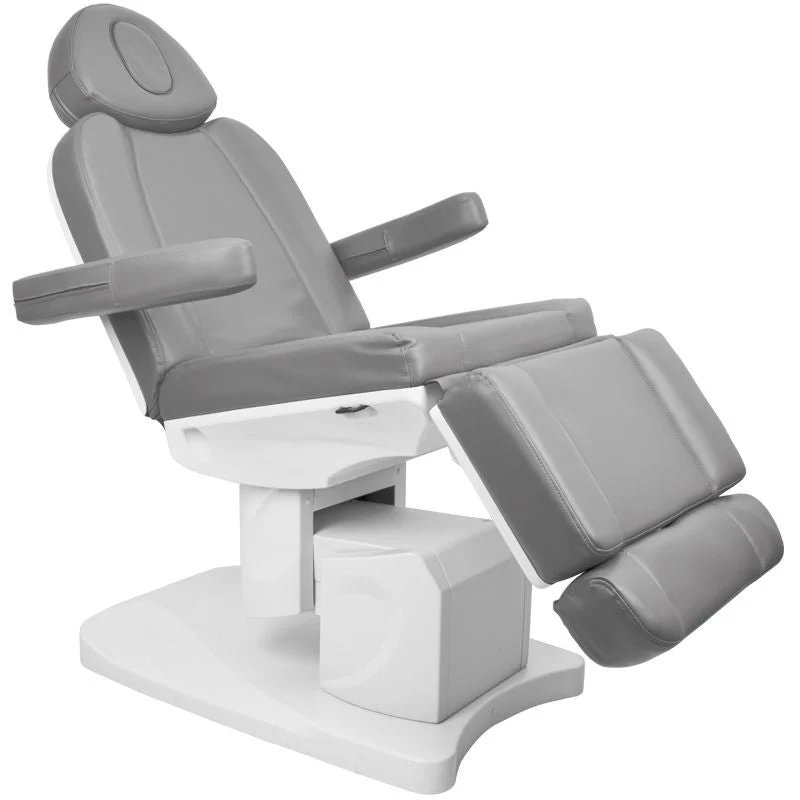 Poltrona estetica elettrica azzurro 708a 4 forte. Grigio