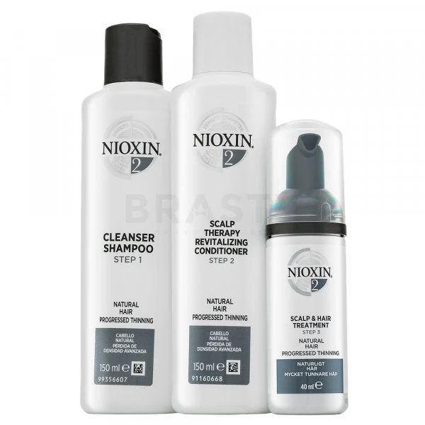 Nioxin System 2 Trial Kit 150 ml + 150 ml + 40 ml