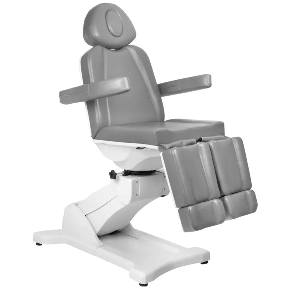 Poltrona estetica elettrica azzurro 869as pedi 5 motori rotativi Grigio
