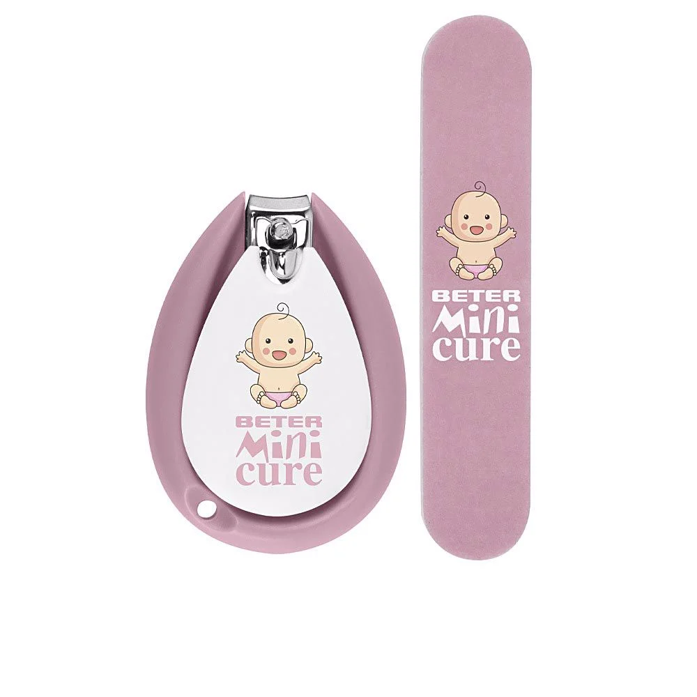 MINI CURE CUIDADO UÑAS BEBÉS ROSA COFANETTO