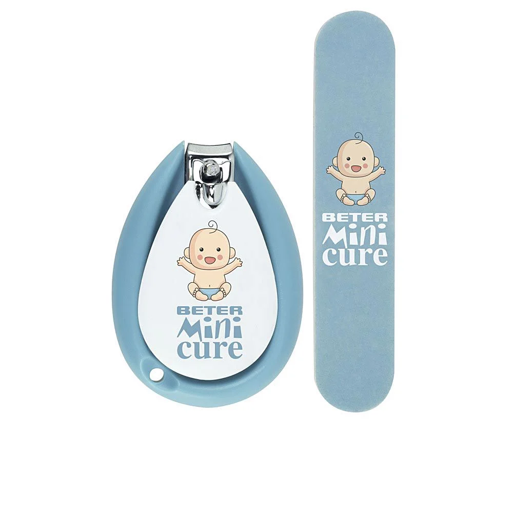 MINI CURE CUIDADO UÑAS BEBÉS AZUL COFANETTO
