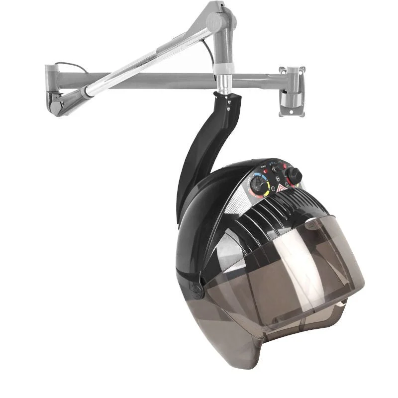 Gabbiano Centurion Dvi-303W Asciugacapelli Ionico Tre Velocità Nero