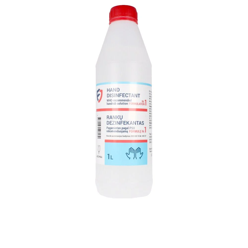 HAND DISINFECTANT handrub solution 80% alcohol
