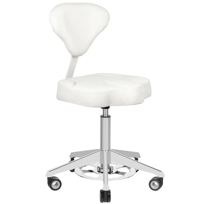 Azzurro 156F Sgabello Bump-Up Bianco Cosmetico