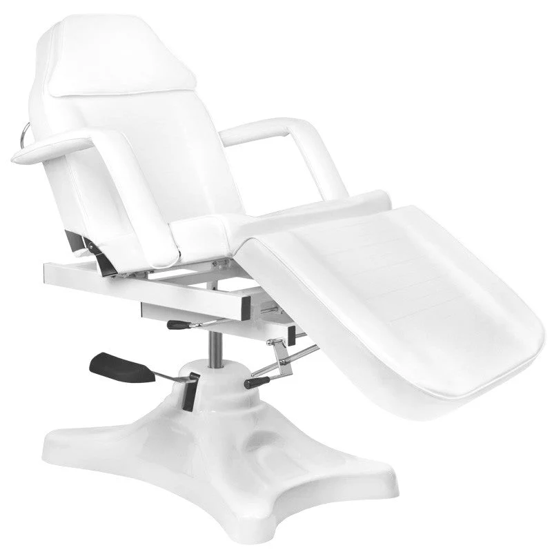 Poltrona cosmetica idraulica a 234d con culla bianca