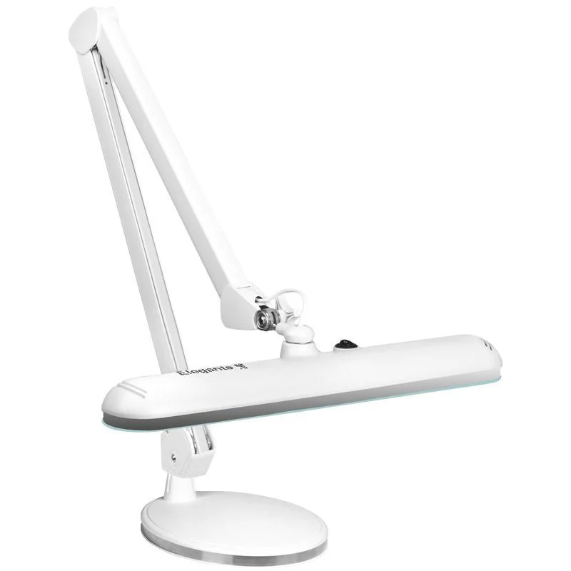 Elegante Lampada Da Officina 801A Led Con Base Bianca Standard