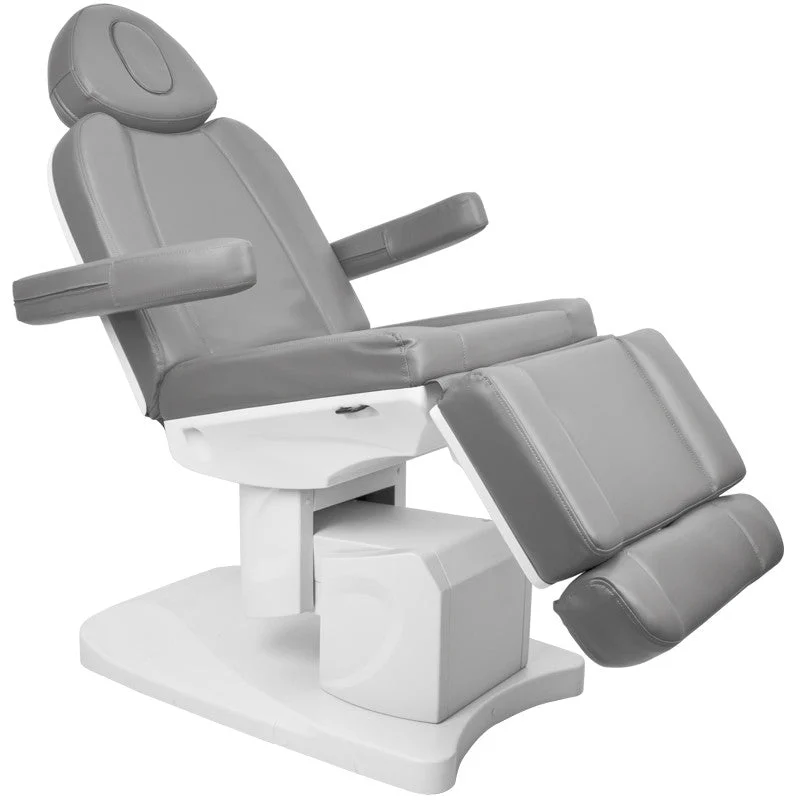 Sedia Cosmetica Elettrica Azzurro 708A 4 Strong. Grigia Riscaldata