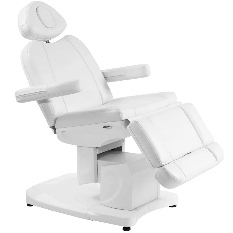 Sedia Cosmetica Elettrica Azzurro 708A 4 Forte. Bianca Riscaldata