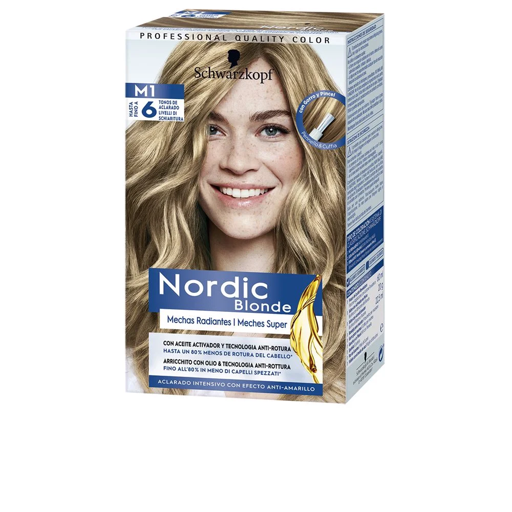 NORDIC BLONDE M1 mechas radiantes