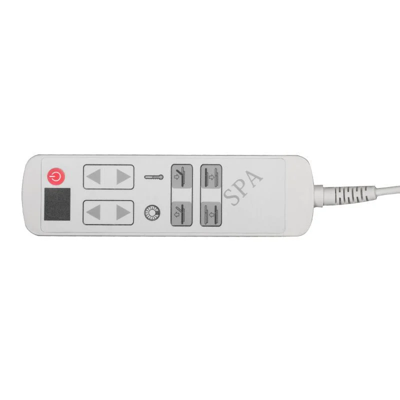 Letto Cosmetico Spa Azzurro Legno 815B Riscaldato Grigio Chiaro