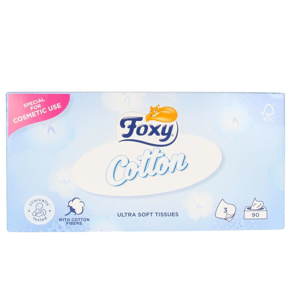FACIAL COTTON pañuelos ultra suaves
