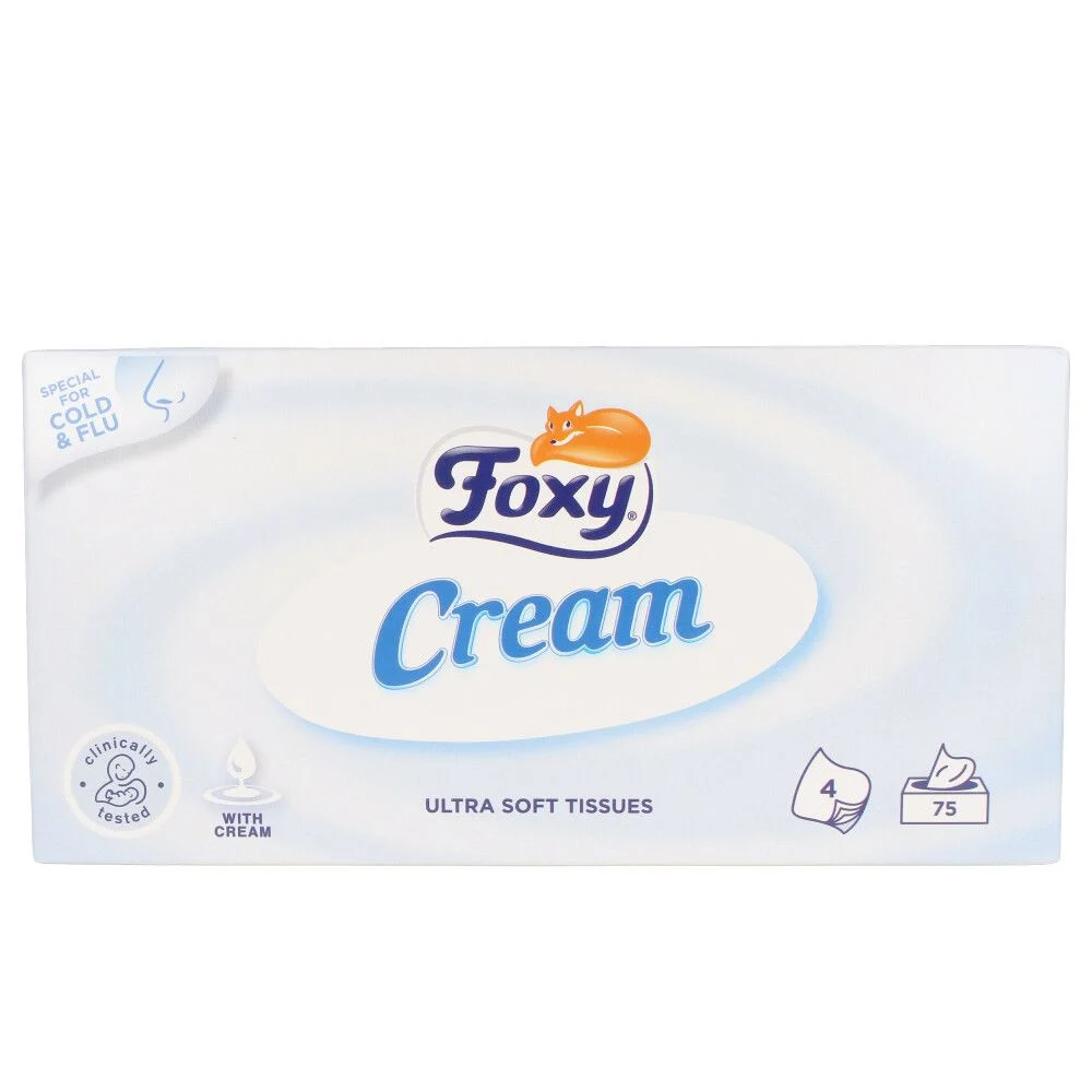 FACIAL CREAM pañuelos pieles sensibles