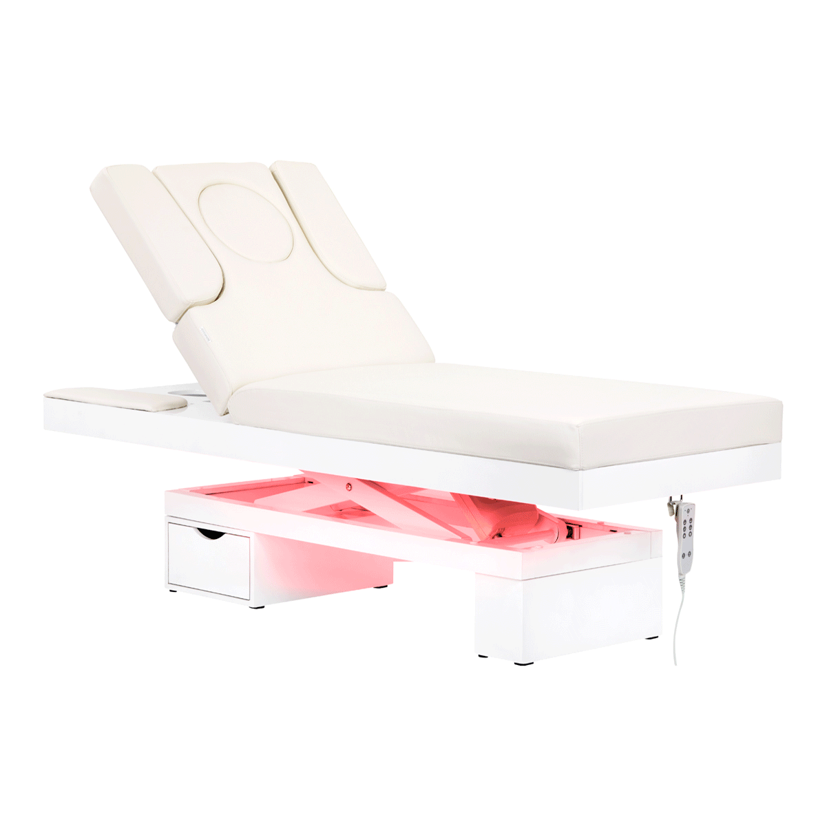Letto Cosmetico Spa Azzurro 815B Incandescente Bianco Riscaldato