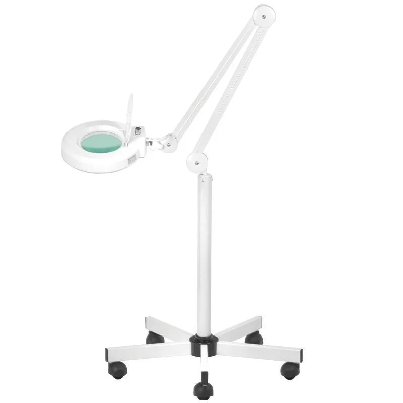 Activeshop Lampada Lente D'Ingrandimento Led S5 + Treppiede Led Reg. Intensità Luminosa