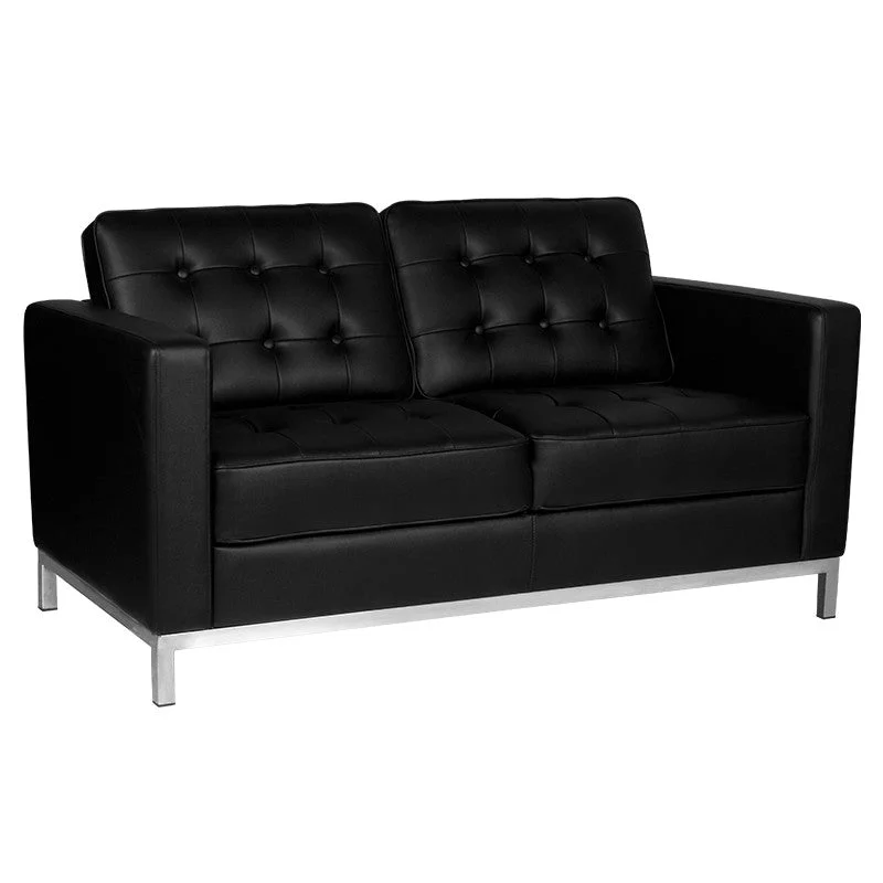 Gabbiano Divano Per Sala D'Attesa Bm18019 Nero