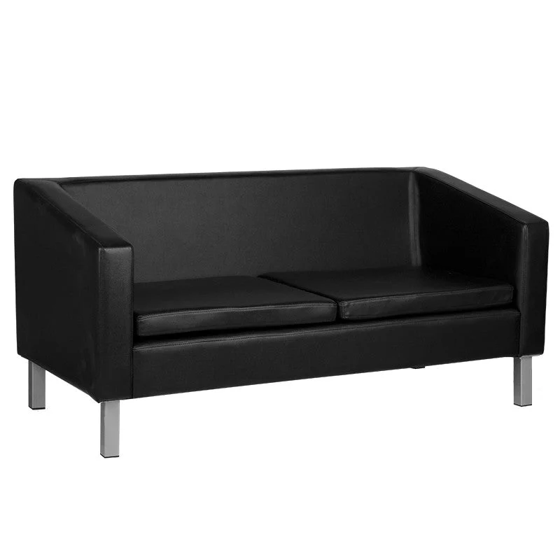 Gabbiano Divano Per Sala D'Attesa Bm18003 Nero